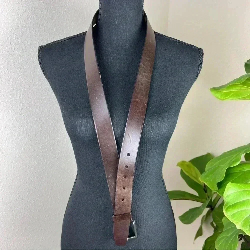 Banana Republic Men’s Dark Brown Leather Belt Size 40